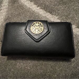 MACOR black leather wallet